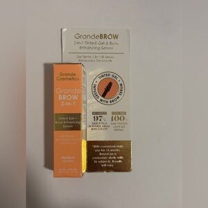 GrandeBROW 2-In-1 Tinted Gel + Brow Enhancing Serum - Medium 0.7ml